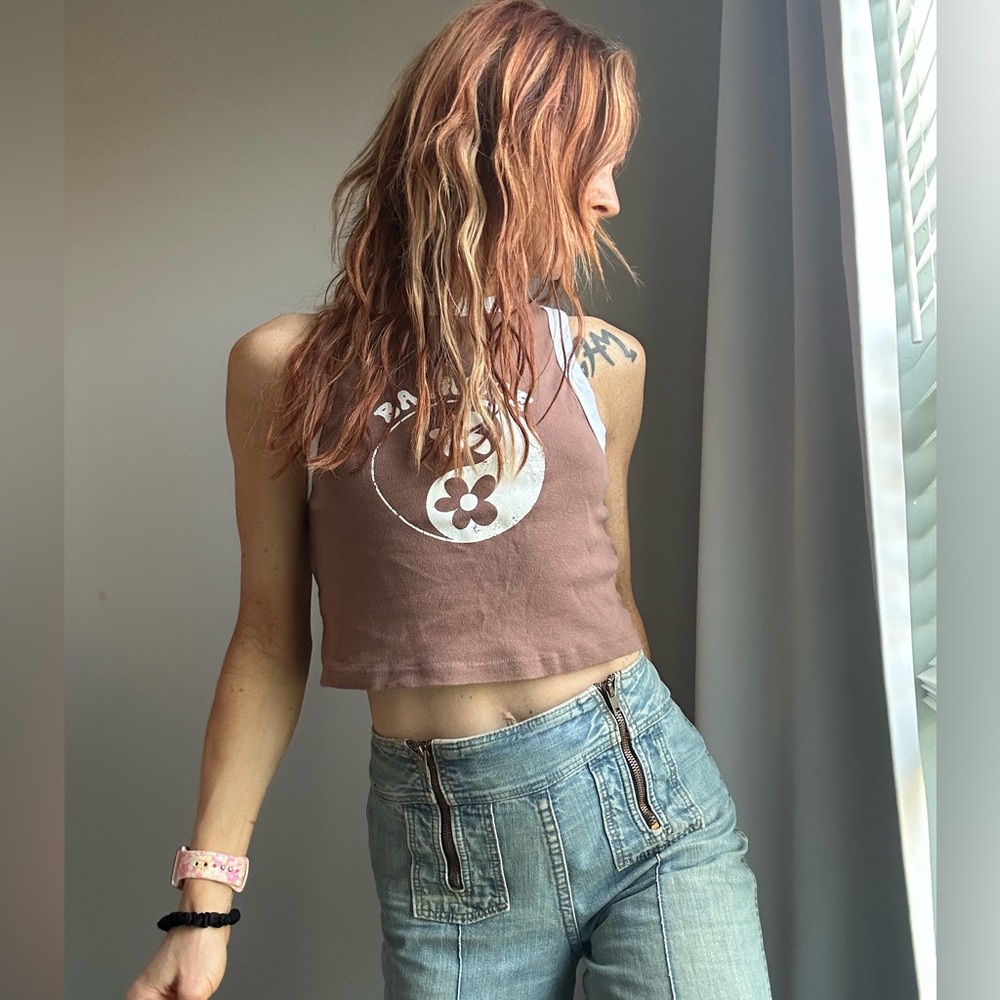 Bohemian Sleeveless Crop Top